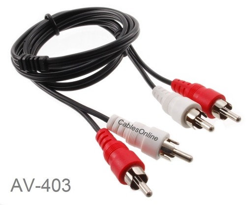 3ft rca male - to,