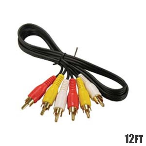12ft rca male m - 12ft,